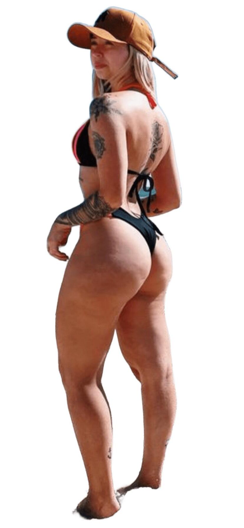 Latina Cute Big Butt Stickers 