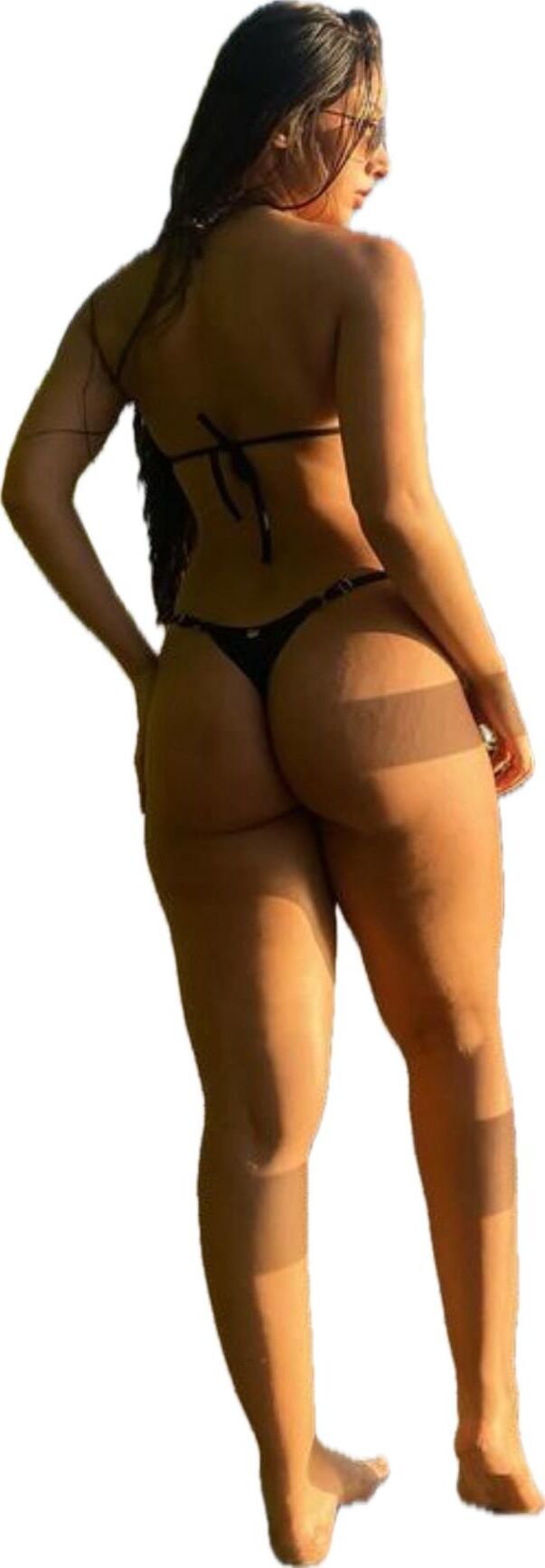 Latina Cute Big Butt Stickers 