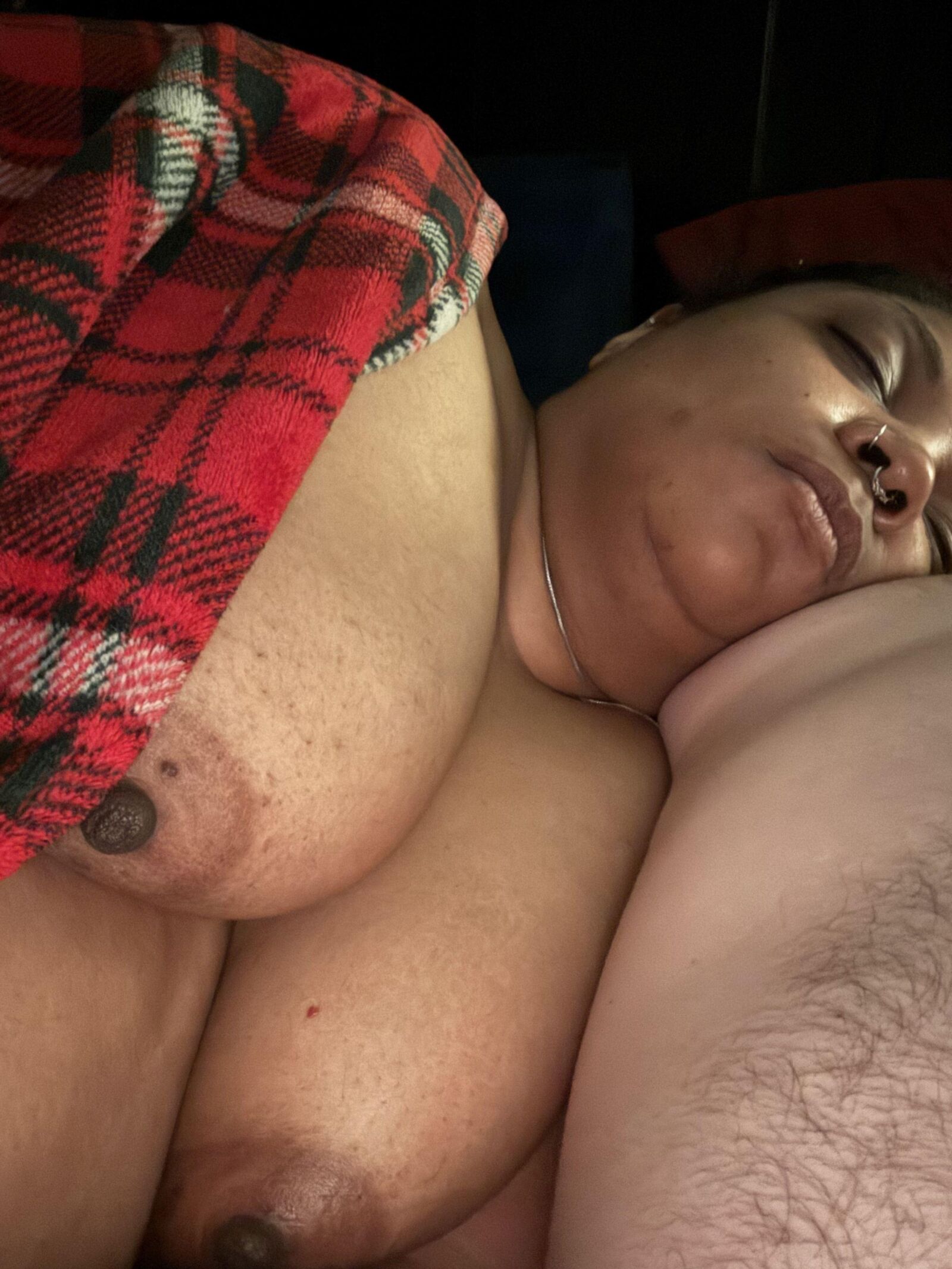 Black BBW Sleeping