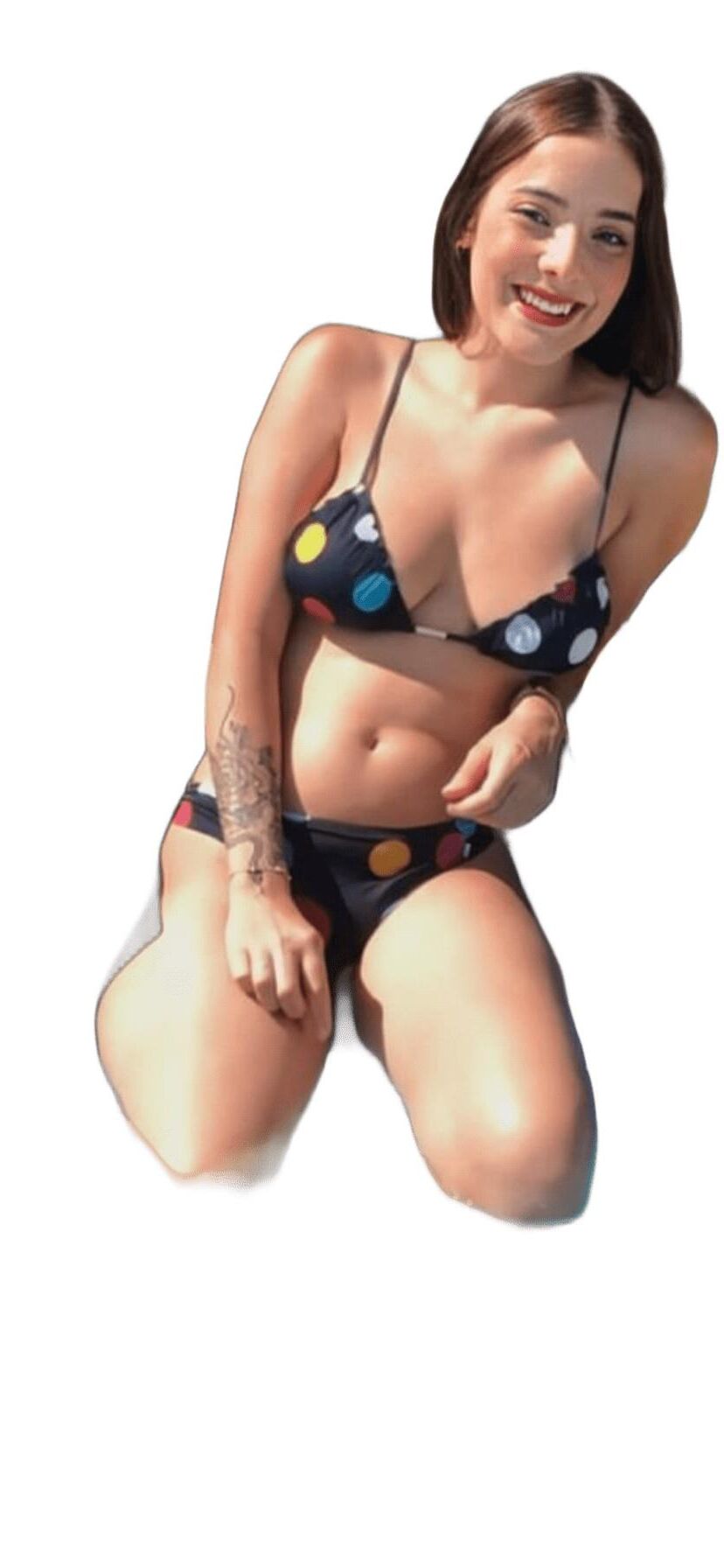 Latina Cute Big Butt Stickers 