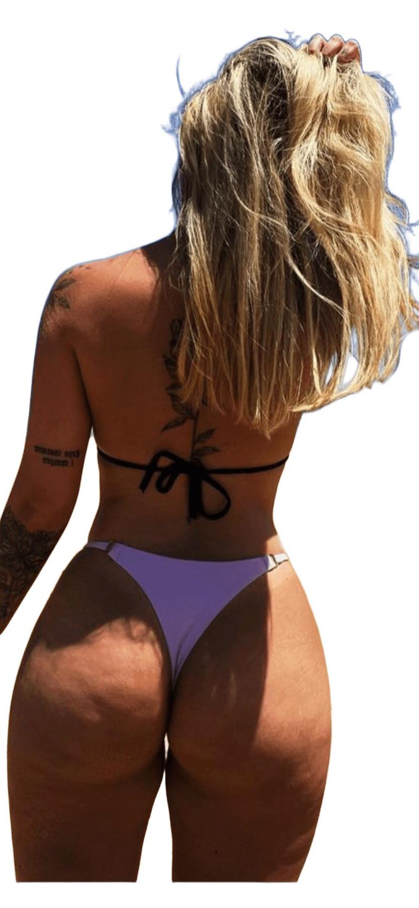Latina Cute Big Butt Stickers 