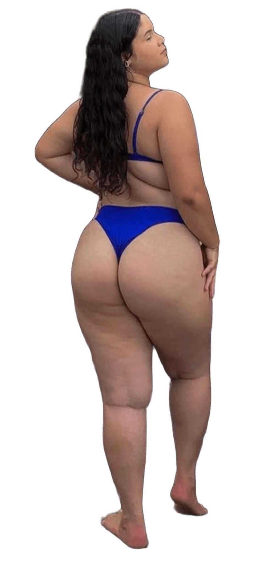 Latina Cute Big Butt Stickers 