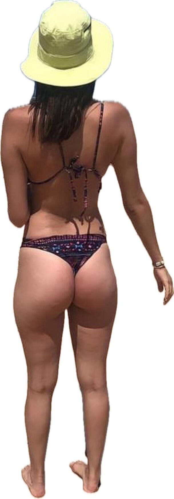 Latina Cute Big Butt Stickers 