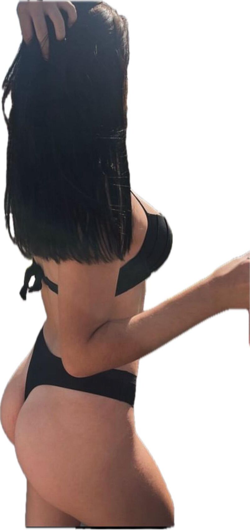 Latina Cute Big Butt Stickers 