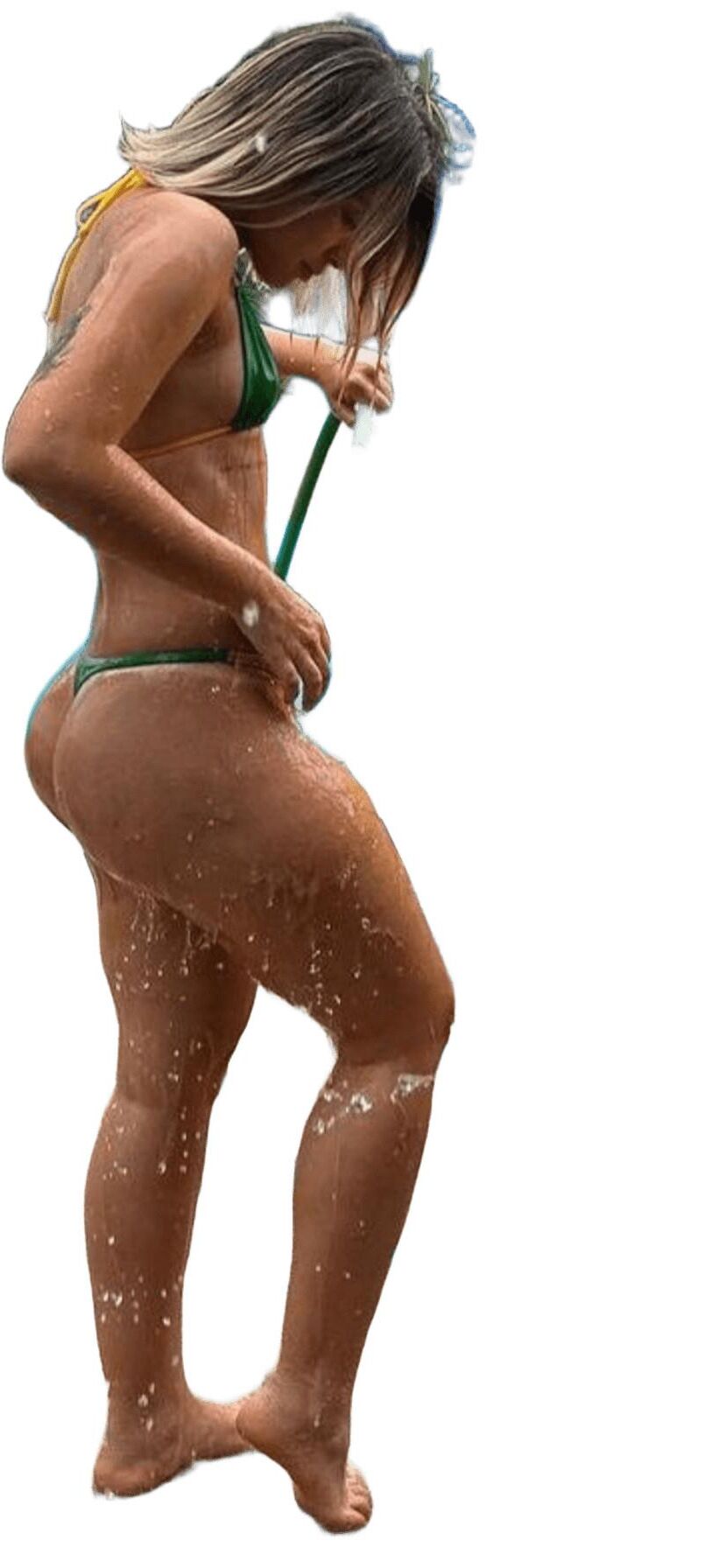 Latina Cute Big Butt Stickers 