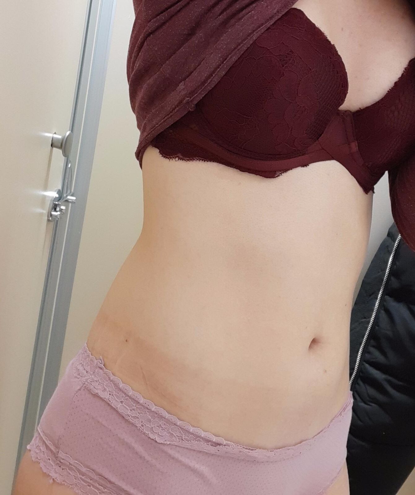 Skinny Polish Paulina F. in Pink Undies