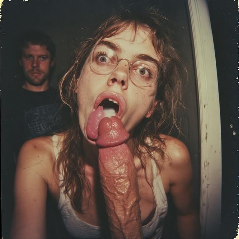 Caught blowing her stepbrother. (Brojob) 