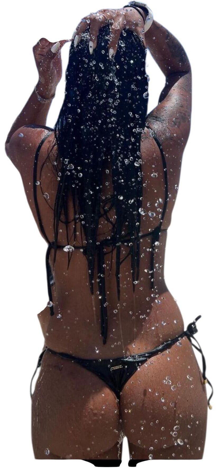 Latina Cute Big Butt Stickers 