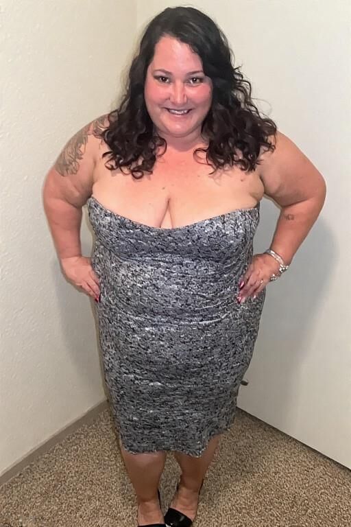 Chubbies in Strapless Dresses