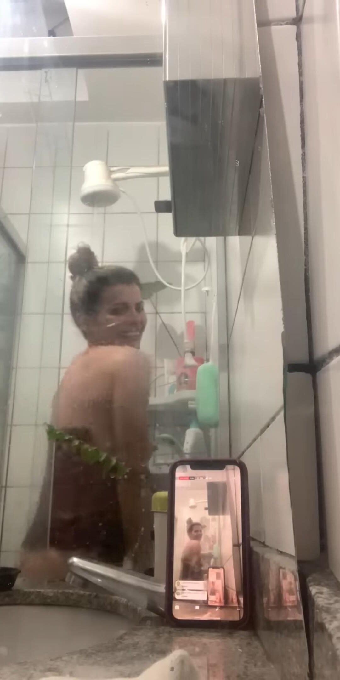 Mom has long nipples
