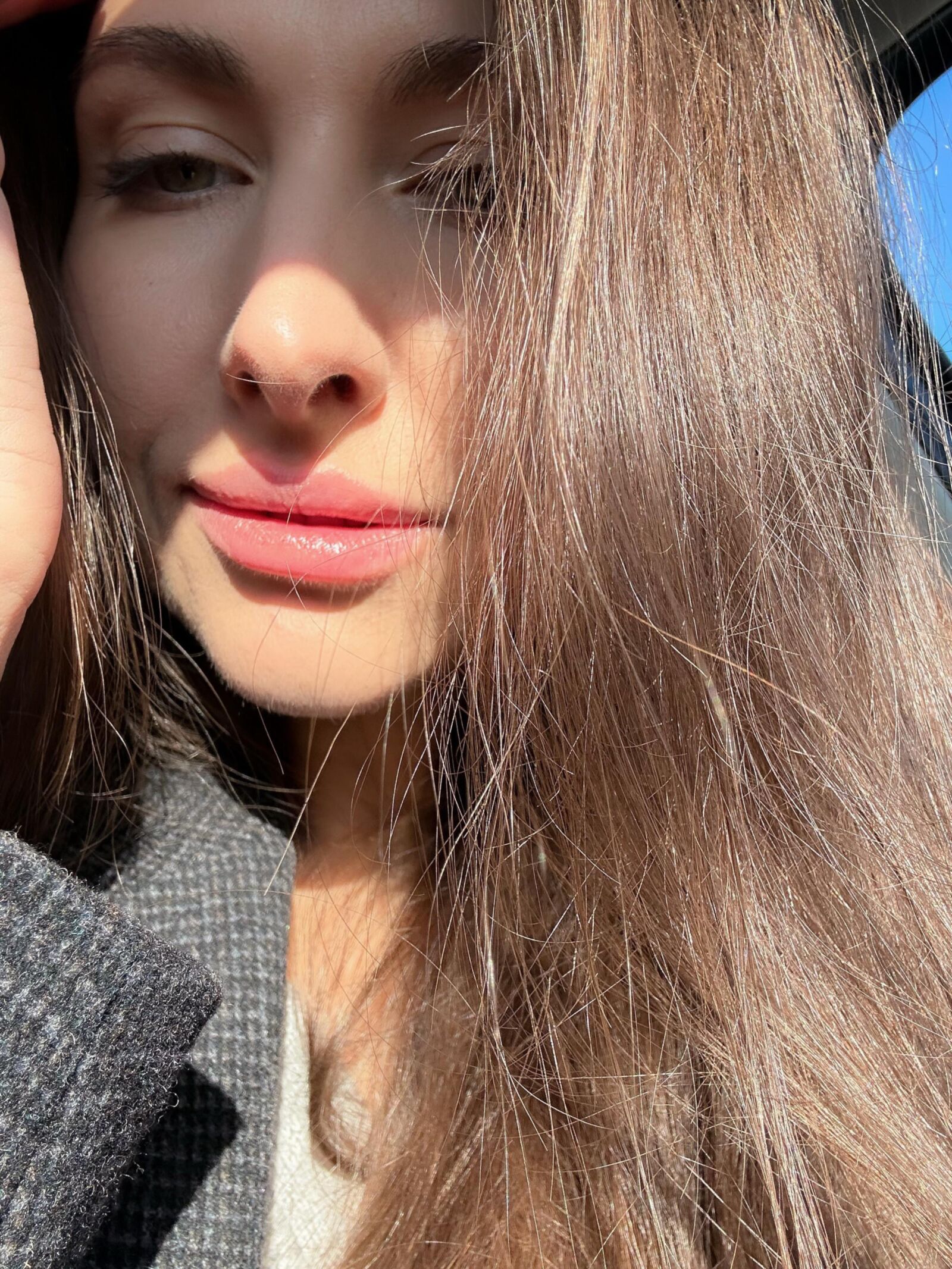 Okazia sexy Schönheit Brünette Camper Girl gemischte Fotos