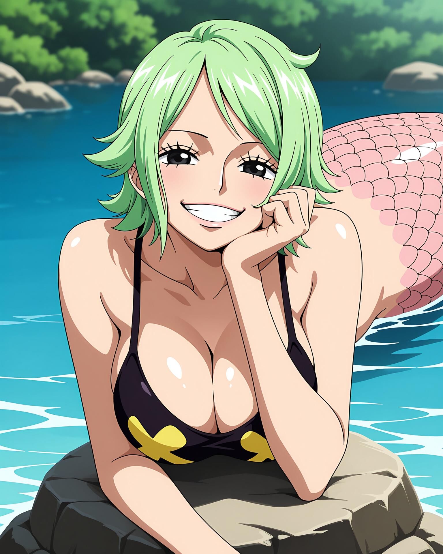 ein Stück sexy Meerjungfrau Camie