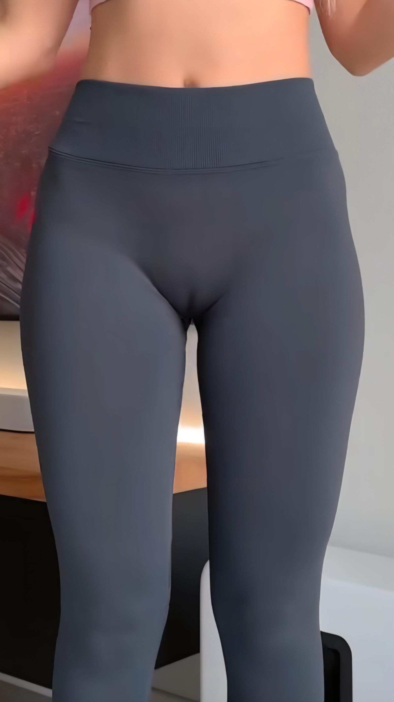 TEEN IN YOGA PANTS