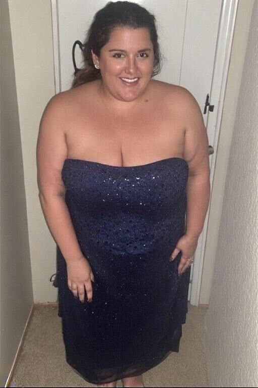 Chubbies in Strapless Dresses