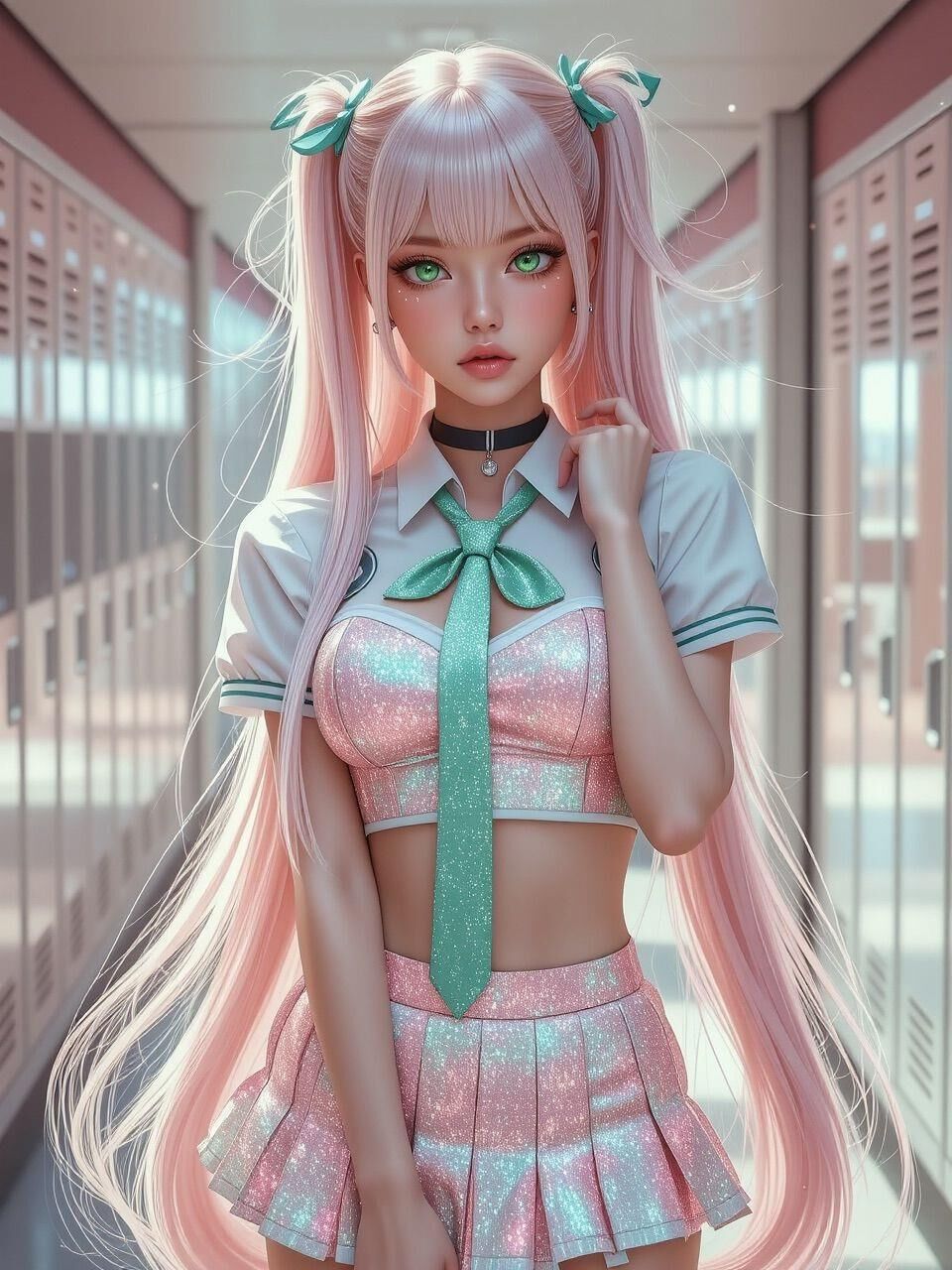 Schöne Frisur Girls Ai