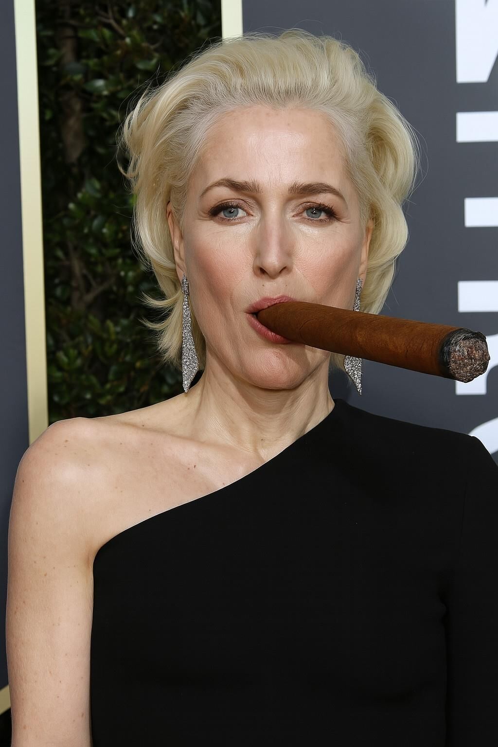 AI Huge Cigar Smoking Fetish Promis Celebs XXL Post