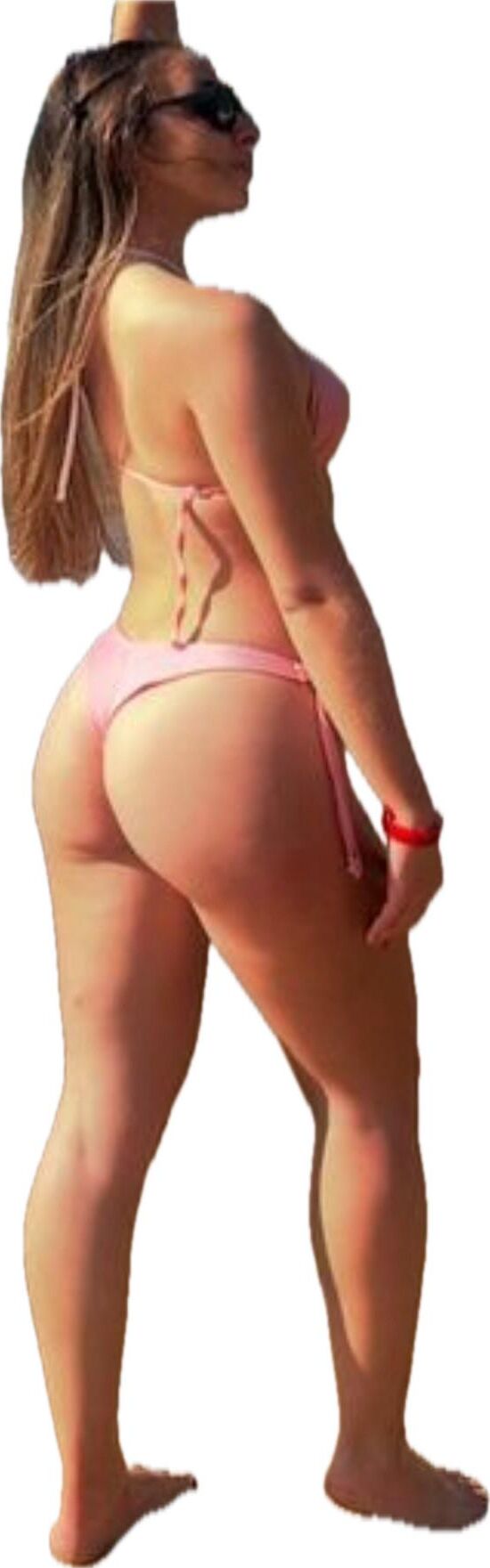 Latina Cute Big Butt Stickers 