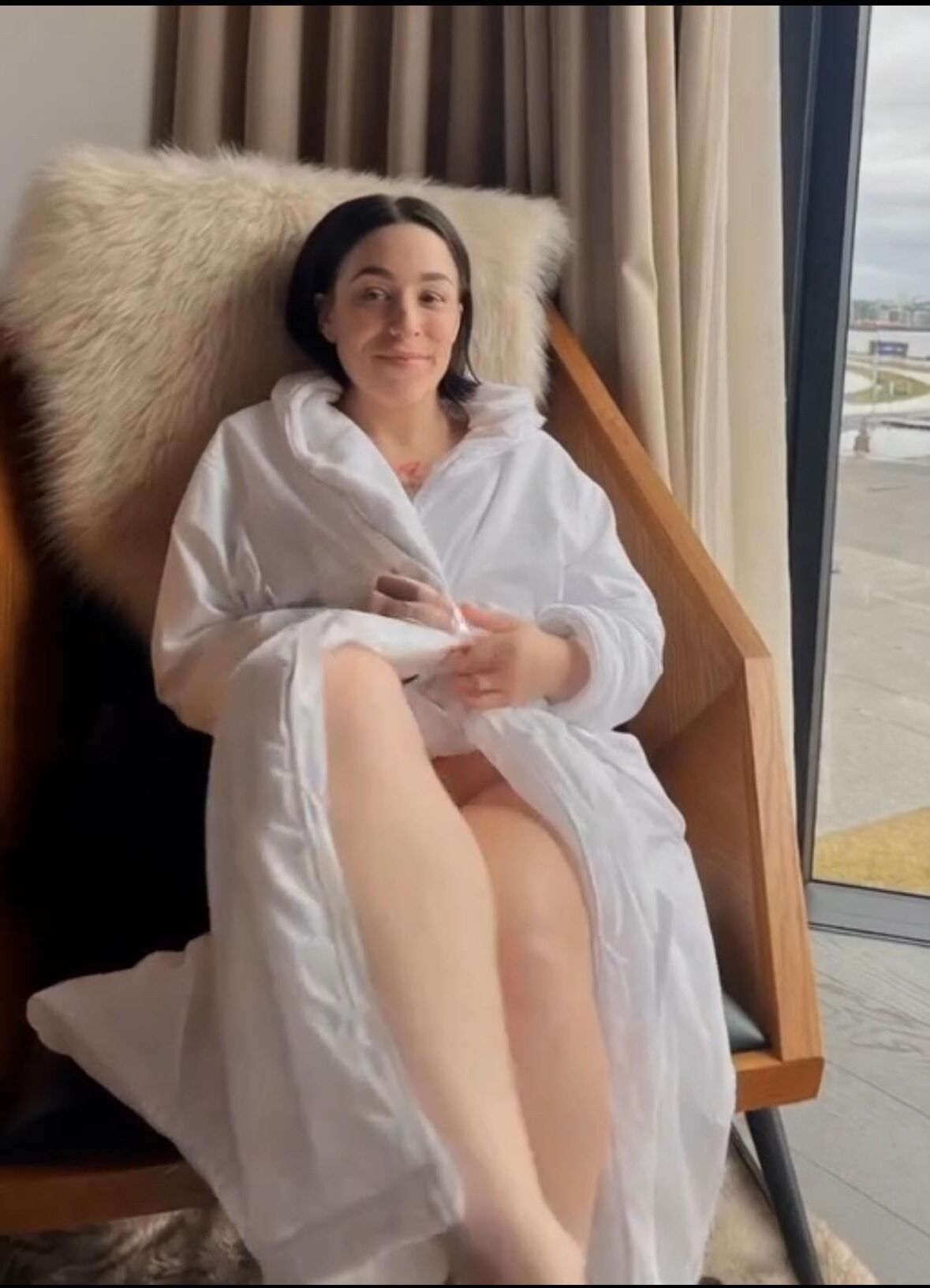 AI My Stepdaughter (Nude in Hotel Room)