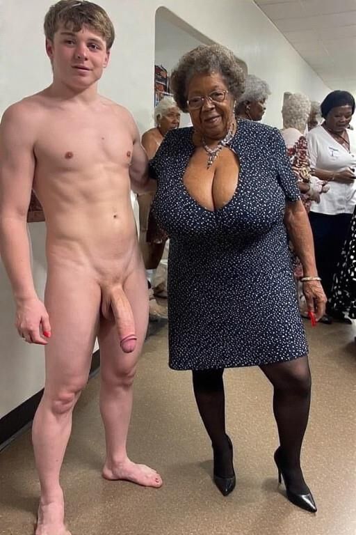 worshipping the black GILF.