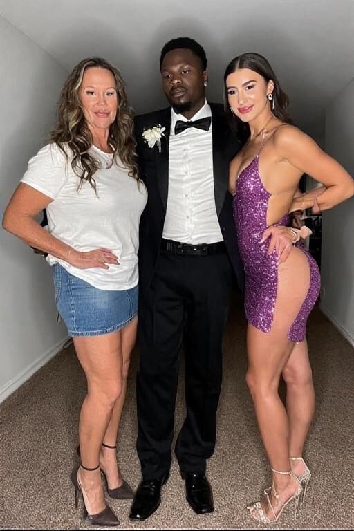 Mom joins in for afterprom?