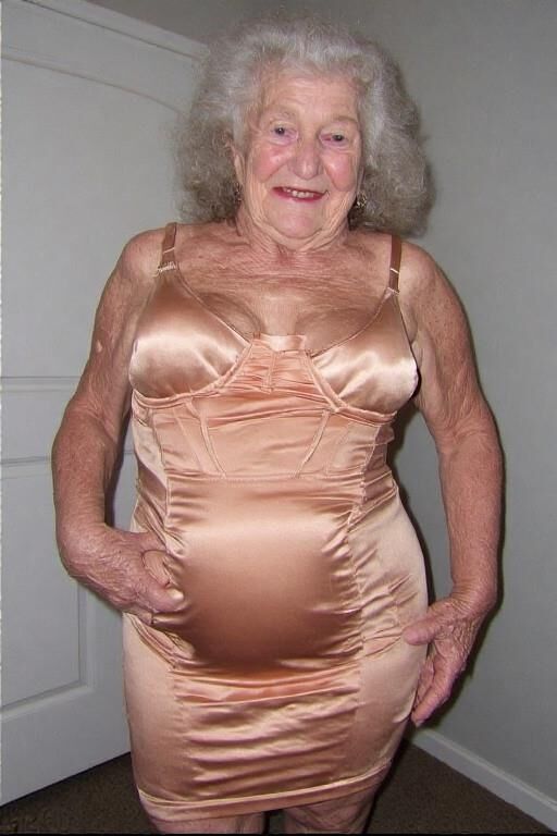 Grannies in Satin Dresses