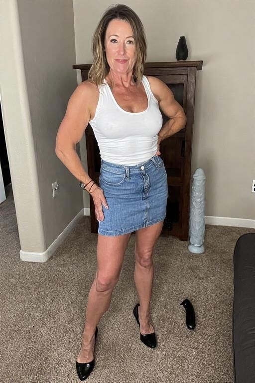 White moms and their dildoes