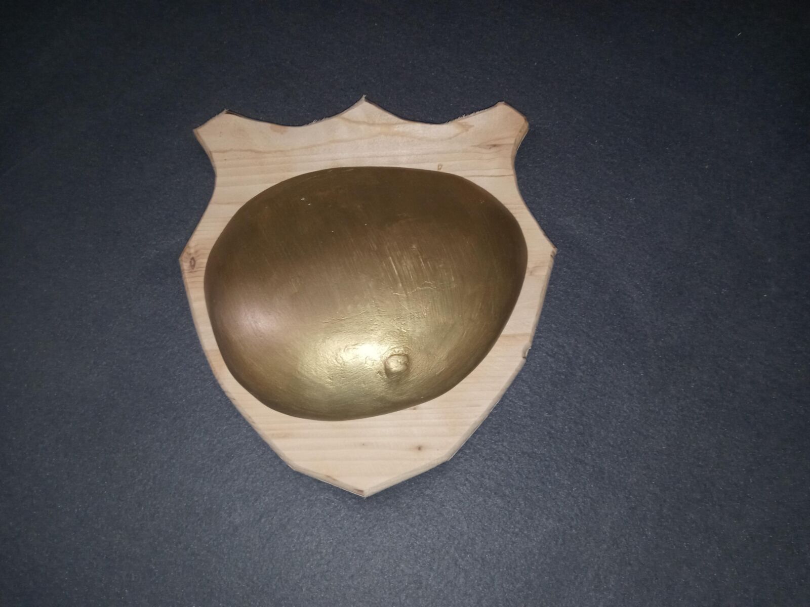 Mein Busen Als Gipsabdruck！