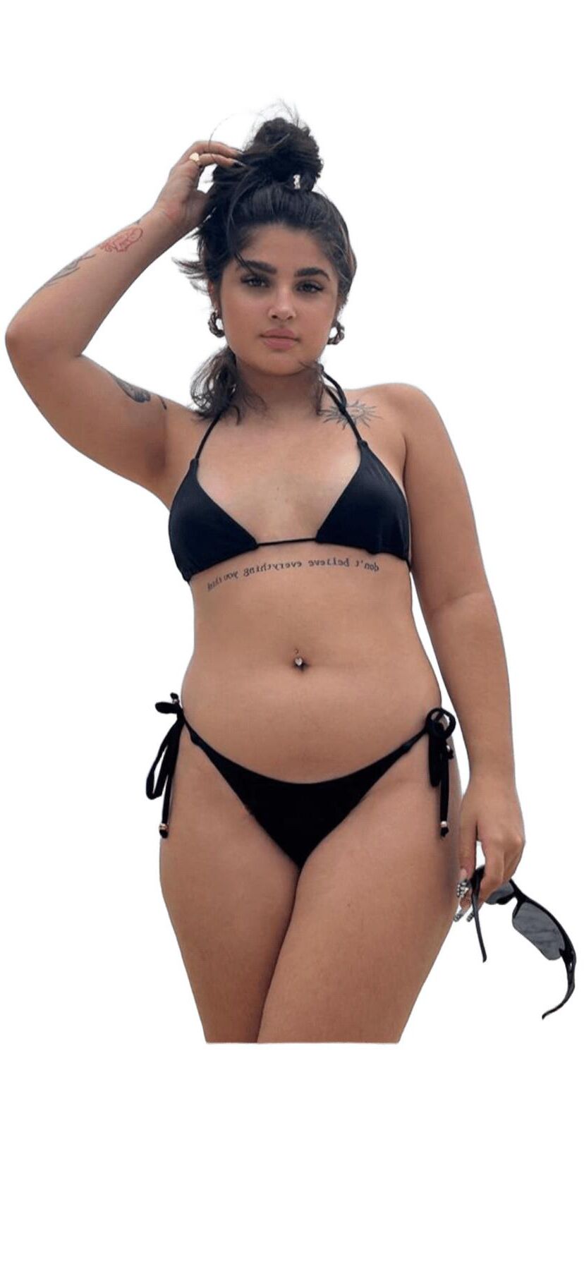 Latina Cute Big Butt Stickers 