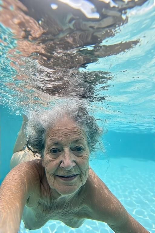 Swimming Grannies