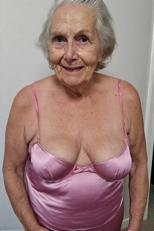 Grannies in Satin Dresses