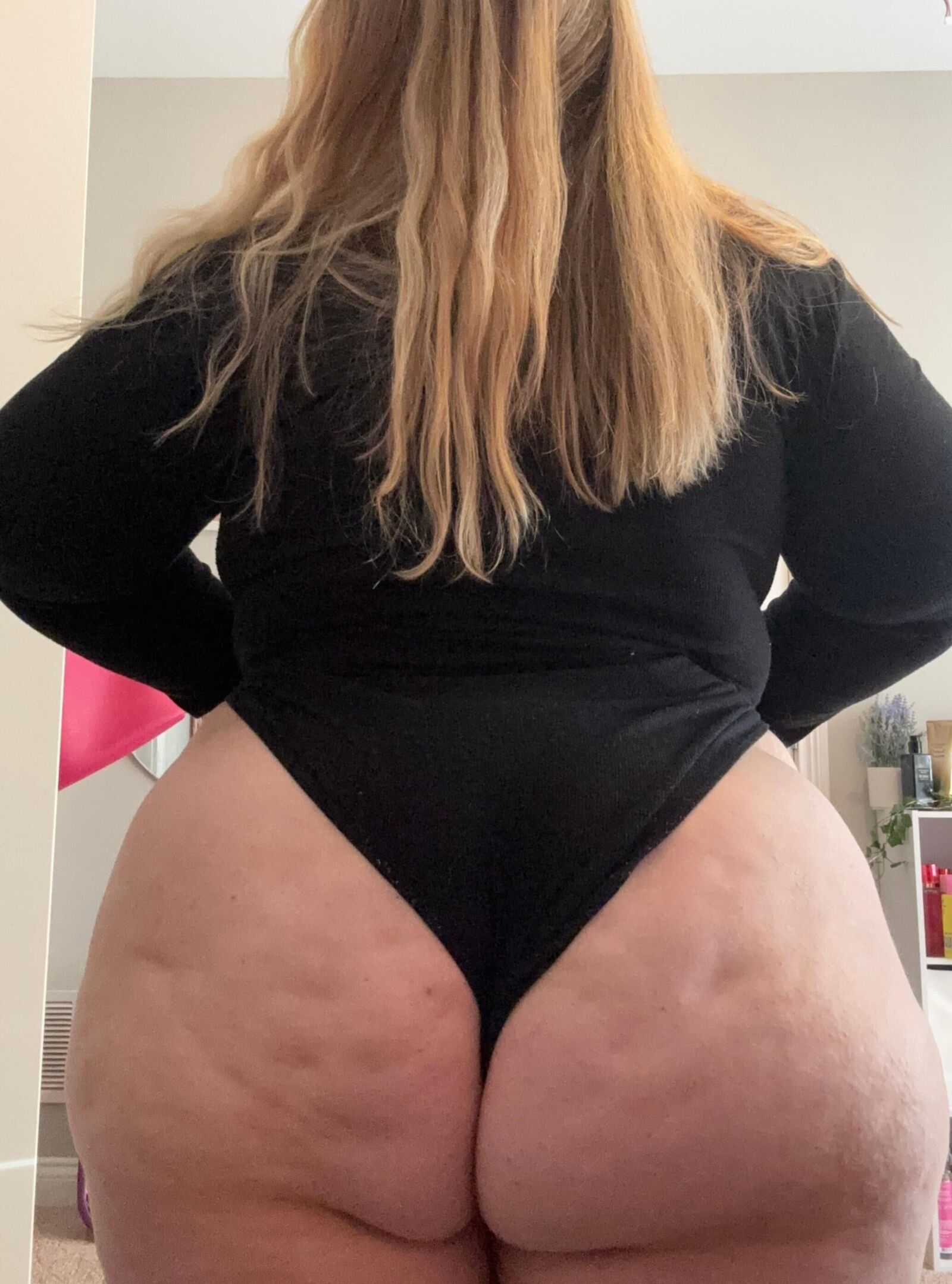BBW Blonde Bimbo ist eine versaute Fette Airhead Cutie