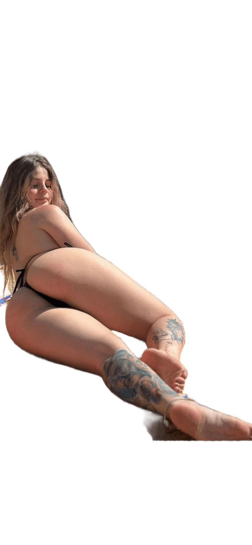 Latina lindas pegatinas grandes de trasero