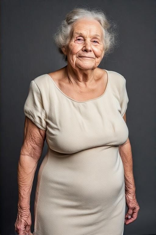 Grannies in Form fitting Dresses (nn)