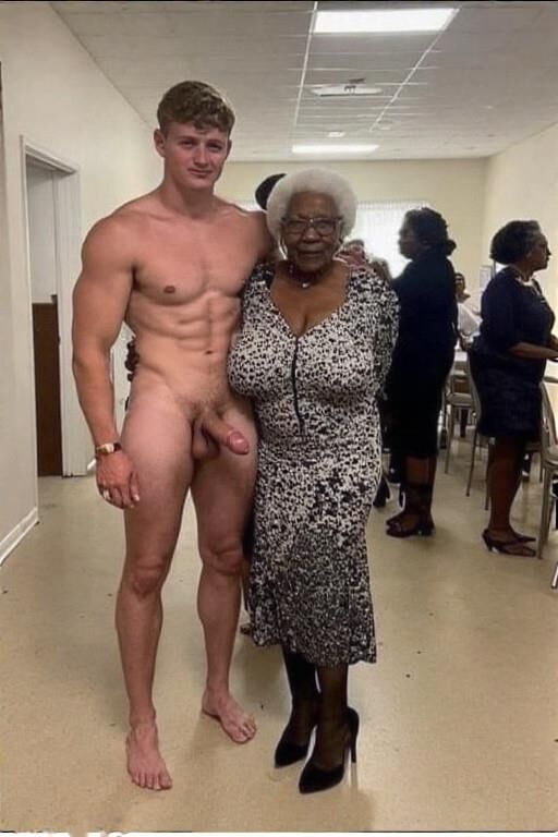 worshipping the black GILF.