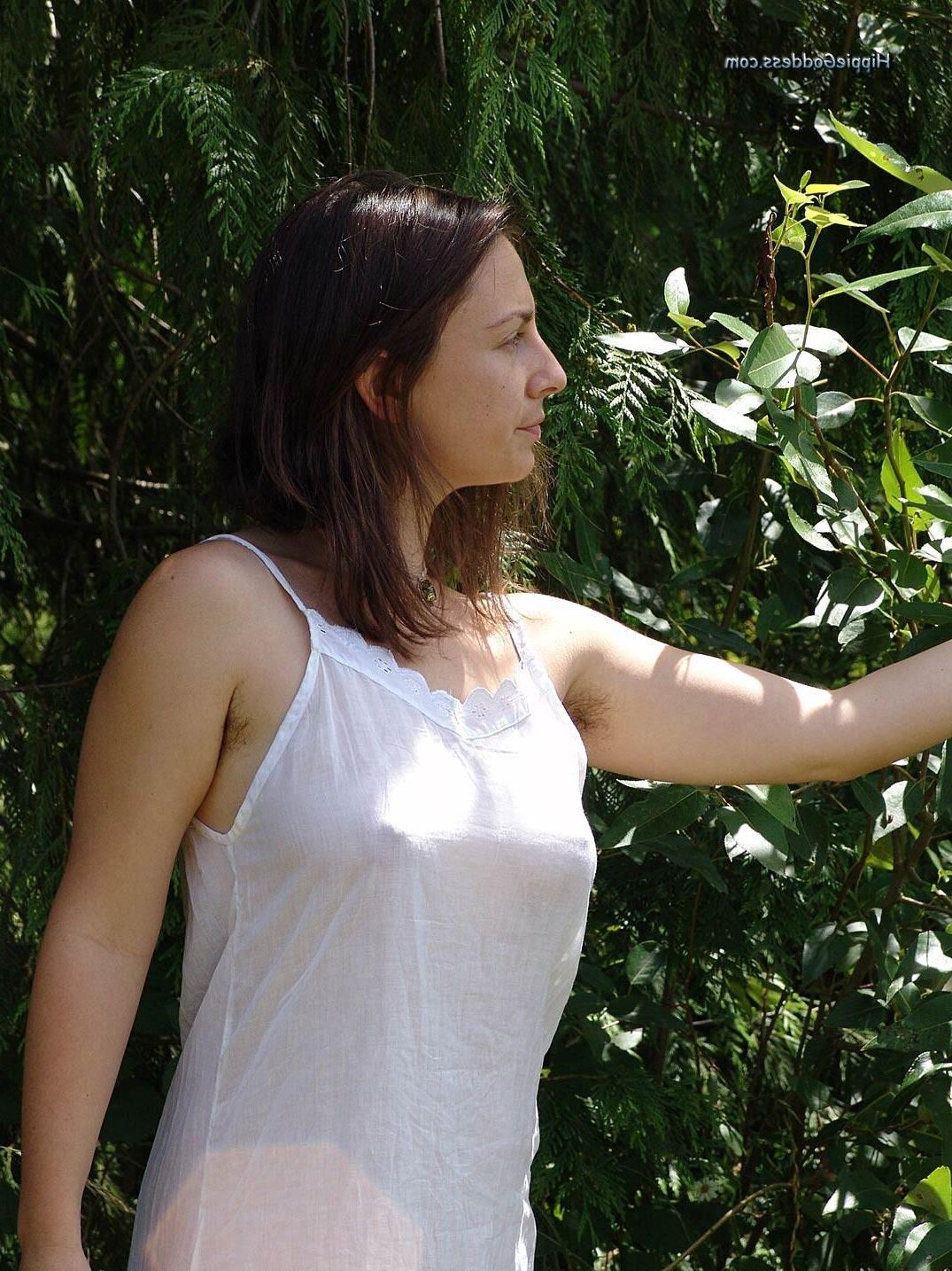 Hippiegoddess Jade White Vestido al aire libre