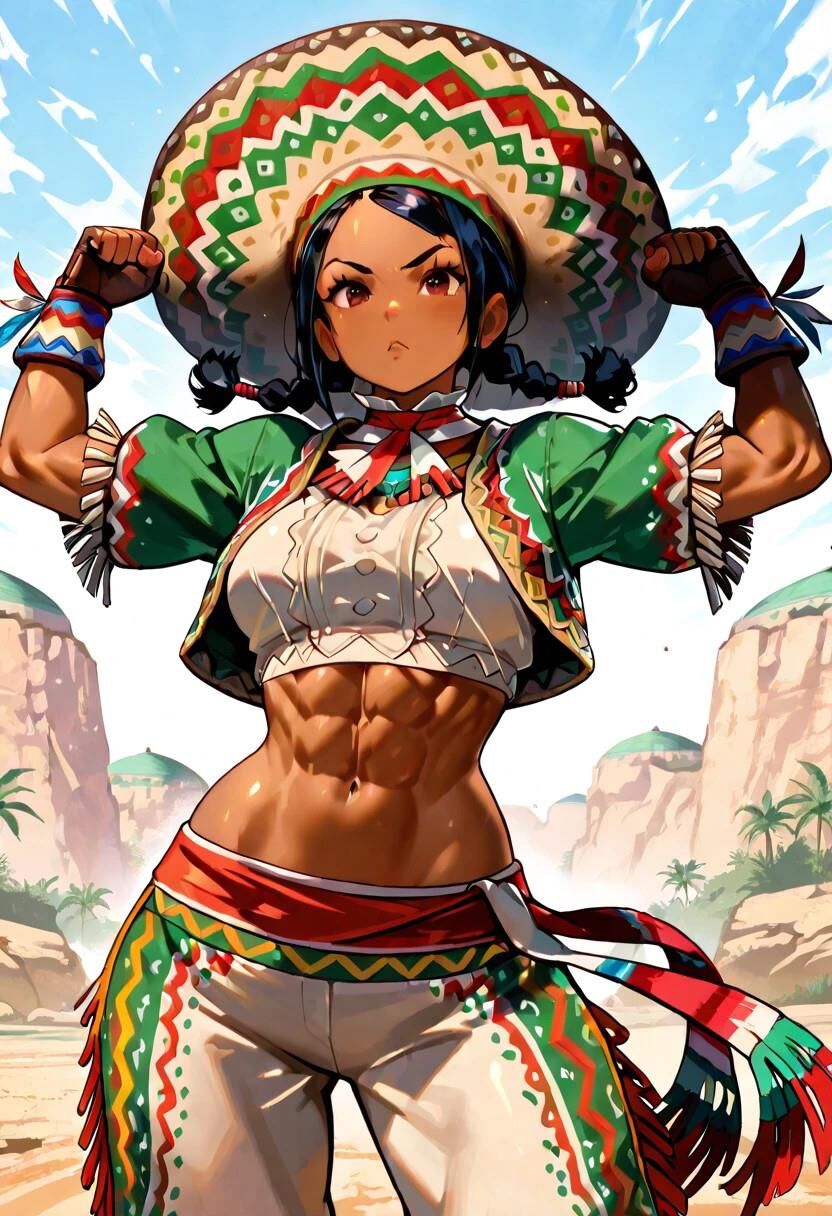 Street Fighter Lily Hawk Mexican Beautie Hentai