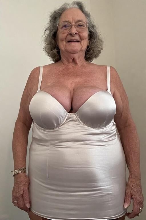 Grannies in Satin Dresses