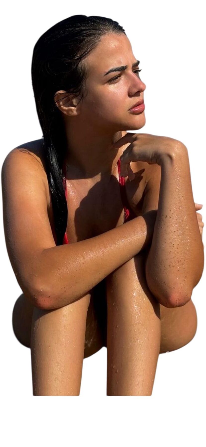 Latina Cute Big Butt Stickers 