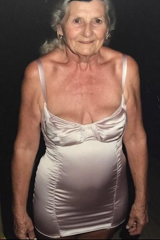 Grannies in Satin Dresses
