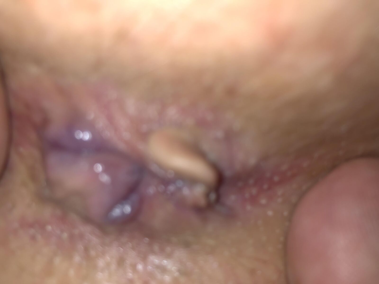 私のBBW妻の肉の肛門