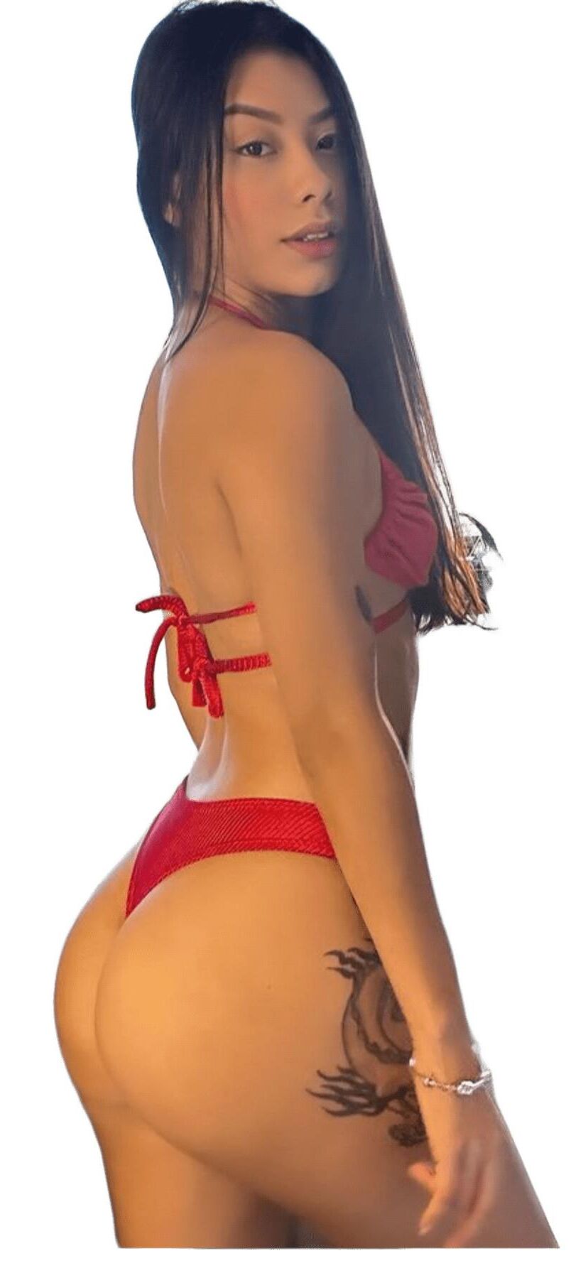 Latina Cute Big Butt Stickers 