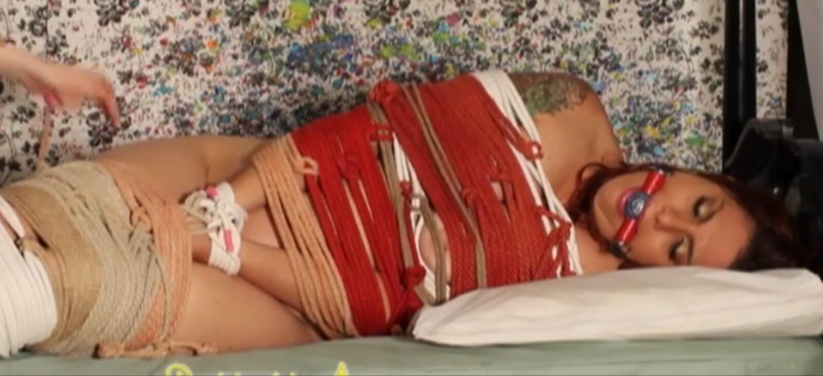 Modelo de esclavitud de Nikki Sebastian