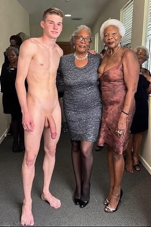 worshipping the black GILF.