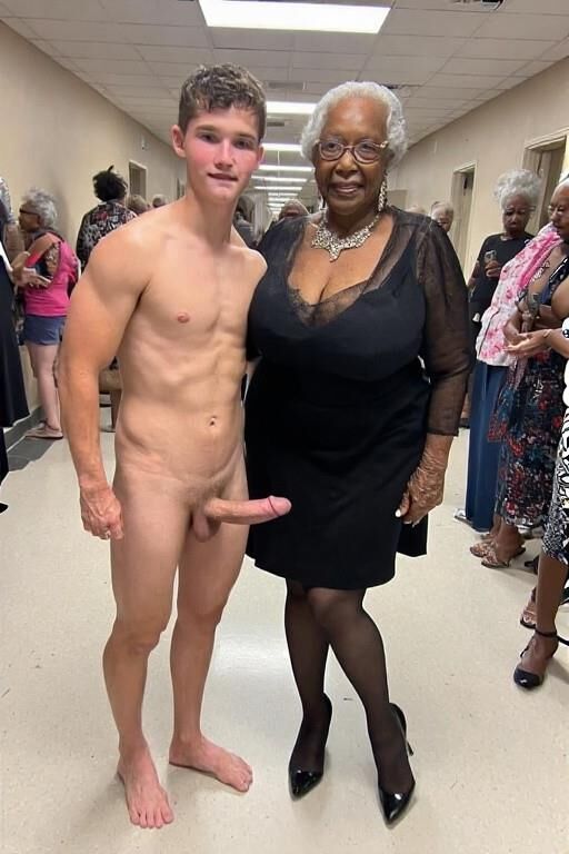 worshipping the black GILF.