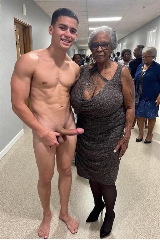 worshipping the black GILF.