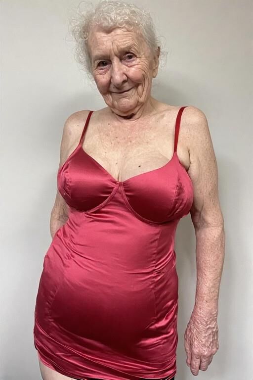 Grannies in Satin Dresses