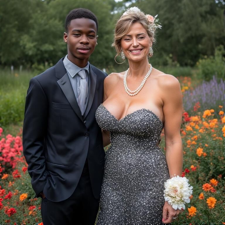 Esposa o tu madre yendo al baile de graduación (ai)