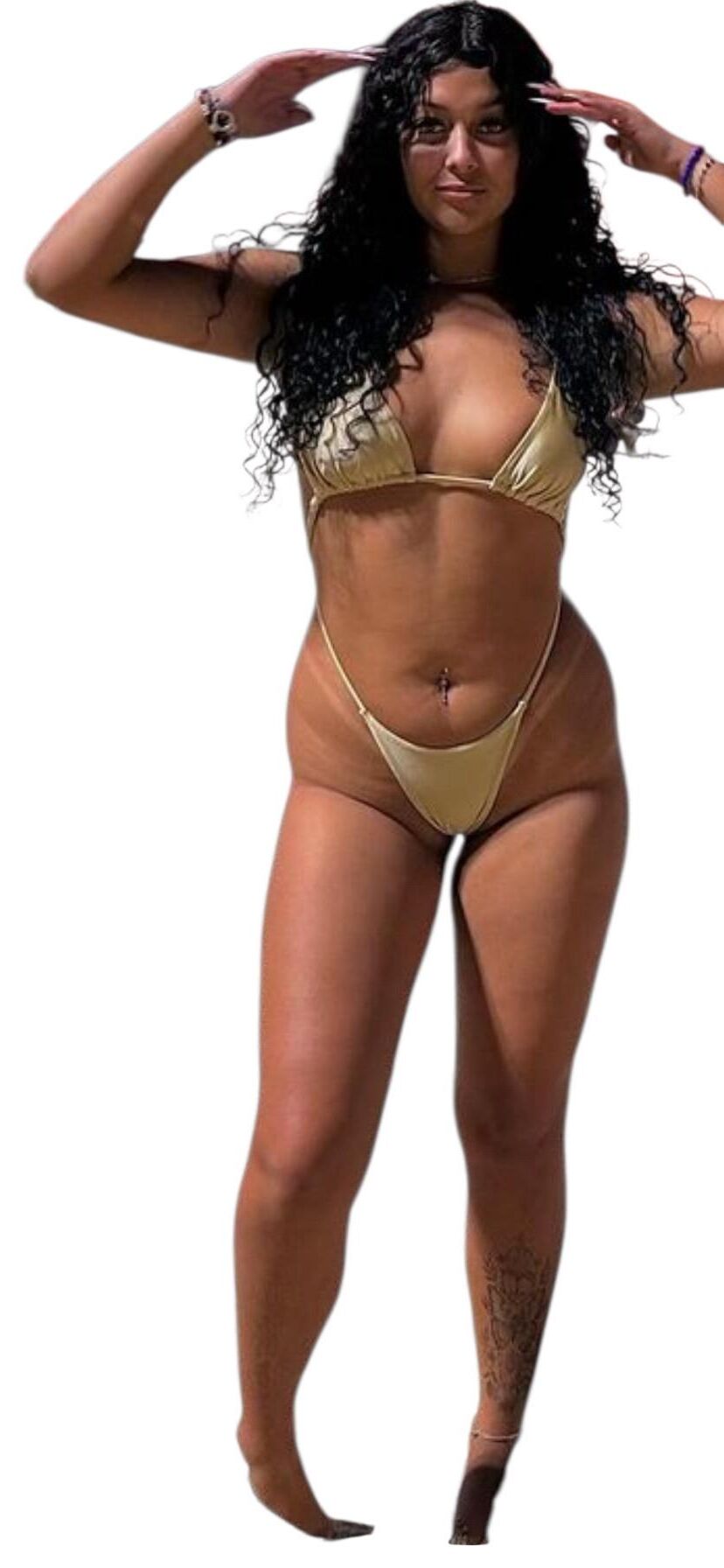 Latina Cute Big Butt Stickers 