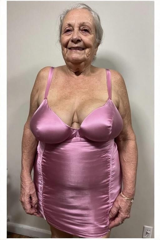 Grannies in Satin Dresses