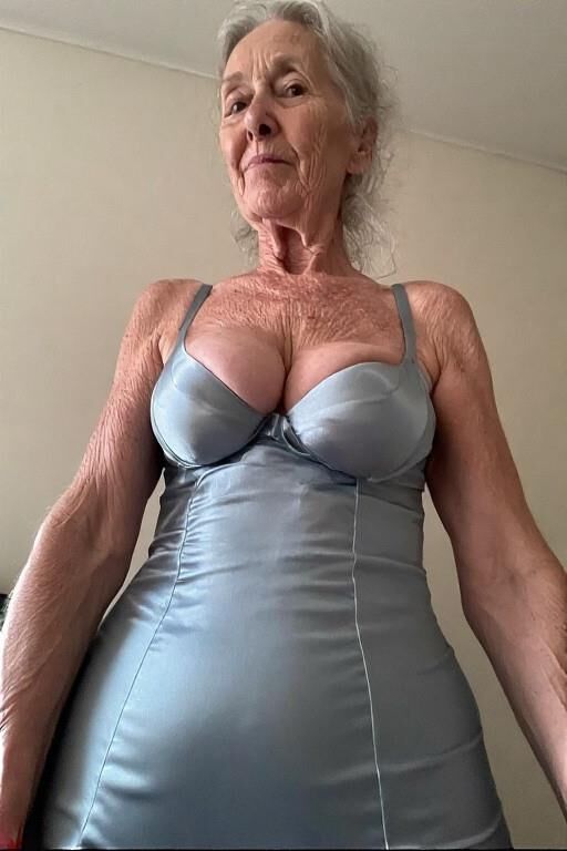 Grannies in Satin Dresses